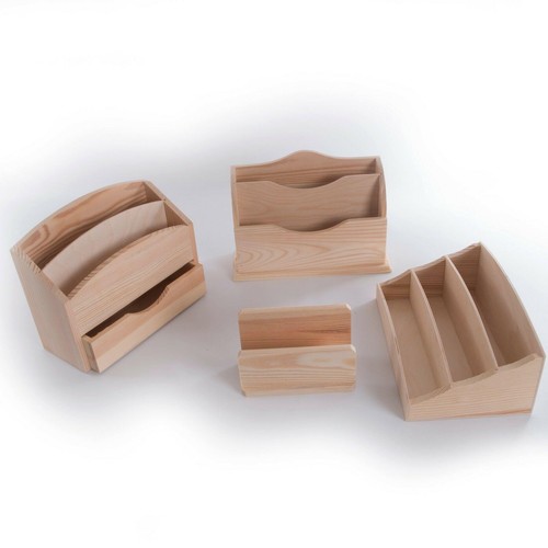 Porta lettere legno varie - lettere,