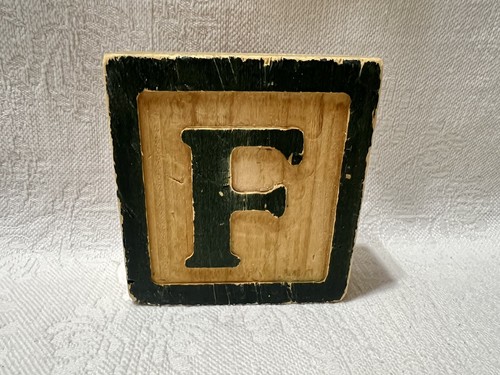 Blocco lettere alfabeto grande