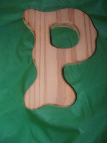 Bella lettera legno alta - bella, 7