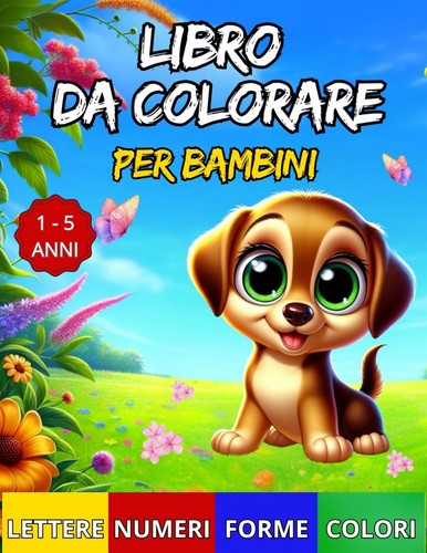 Libro colorare per bambini - colorare,
