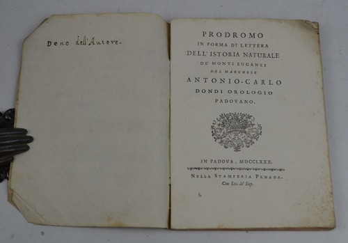 Dondi dall orologio prodromo - dondi,