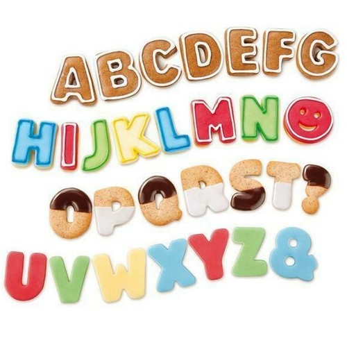 Pezzi lettere alfabeto - 34,