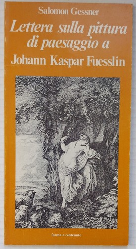 Salomon gessner lettera sulla - gessner,