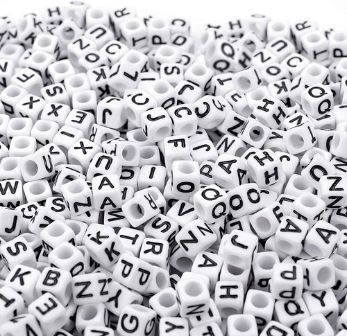 700pcs perline lettere - 700pcs,