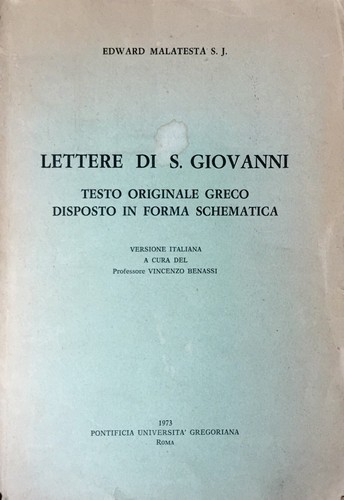 Lettere giovanni testo - lettere,