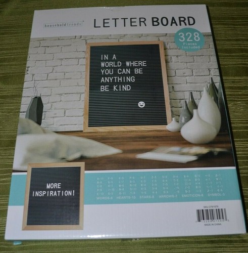Espositore lavagna lettere