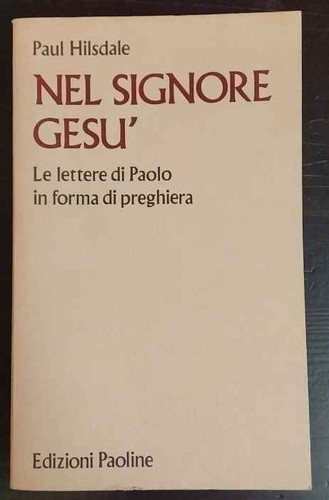 Nel signore gesú le lettere - signore,