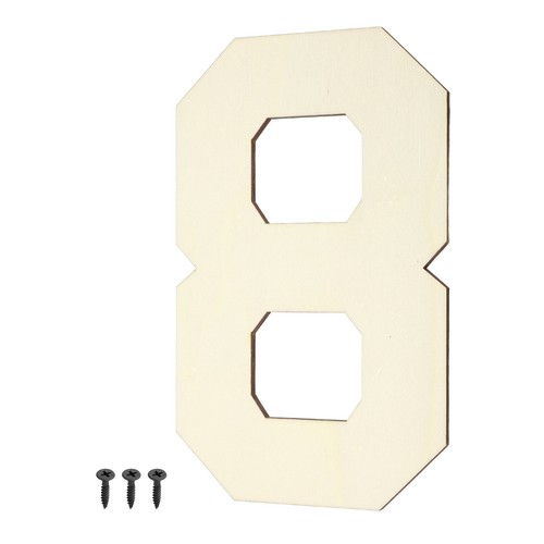 Lettere numeri legno per - lettere, 8"