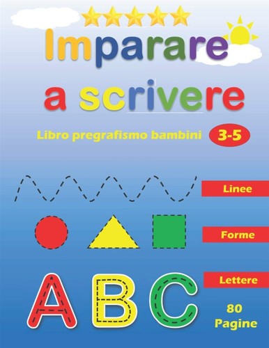 Imparare scrivere linee - scrivere, :