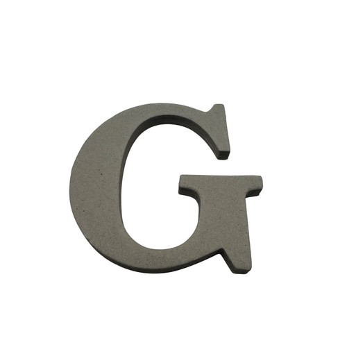 Truciolato lettera marrone - truciolato,