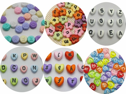 Perline lettere alfabeto