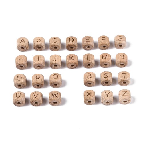 200pz cubo legno alfabeto - 200pz,