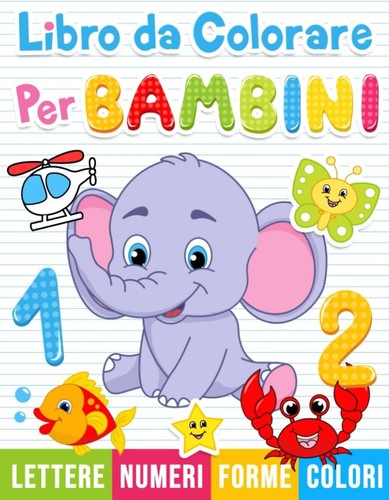 Libro colorare per - libro, da