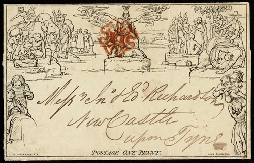 Mulready foglio lettere - mulready,